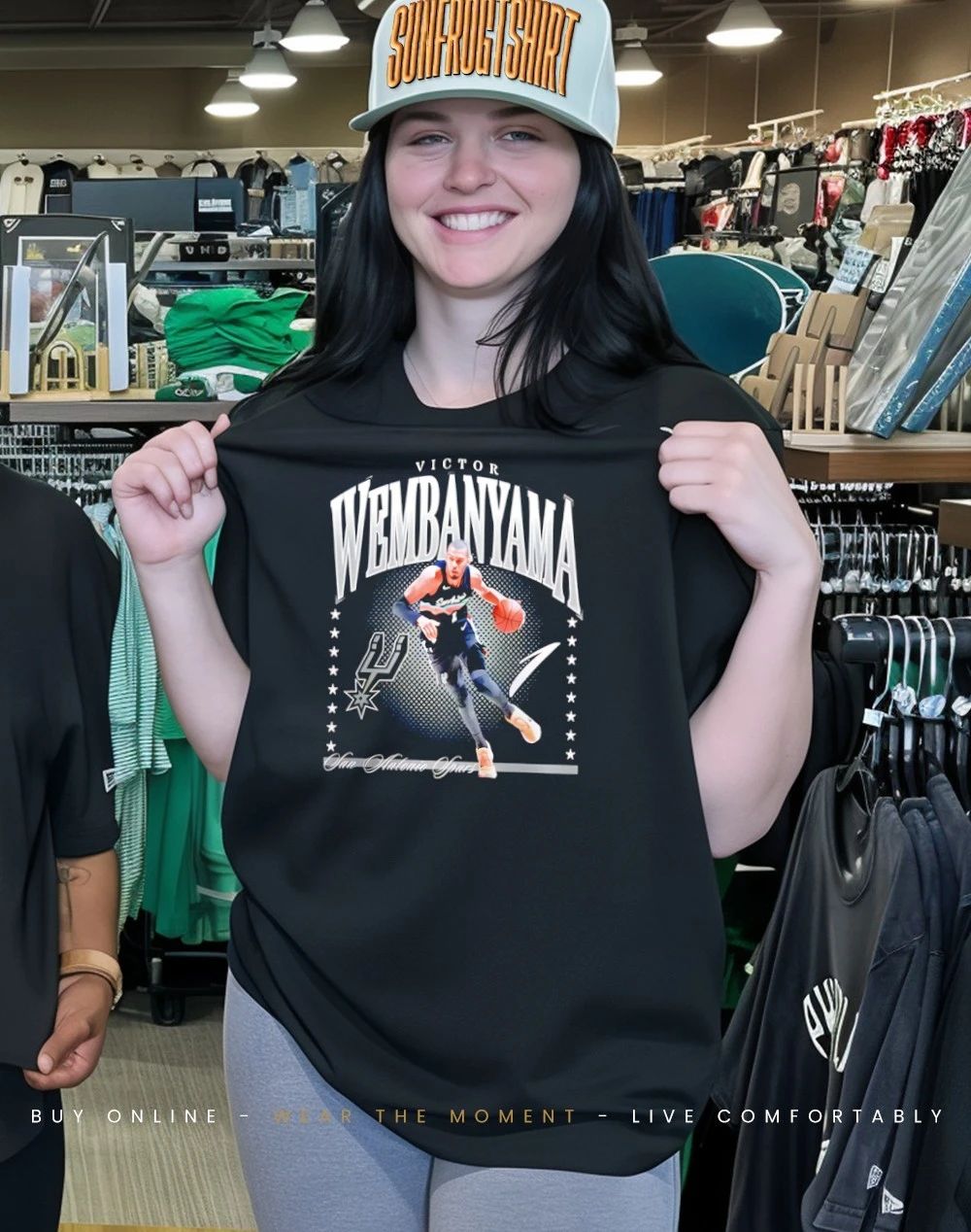 Victor Wembanyama San Antonio Spurs Hype graphic shirt