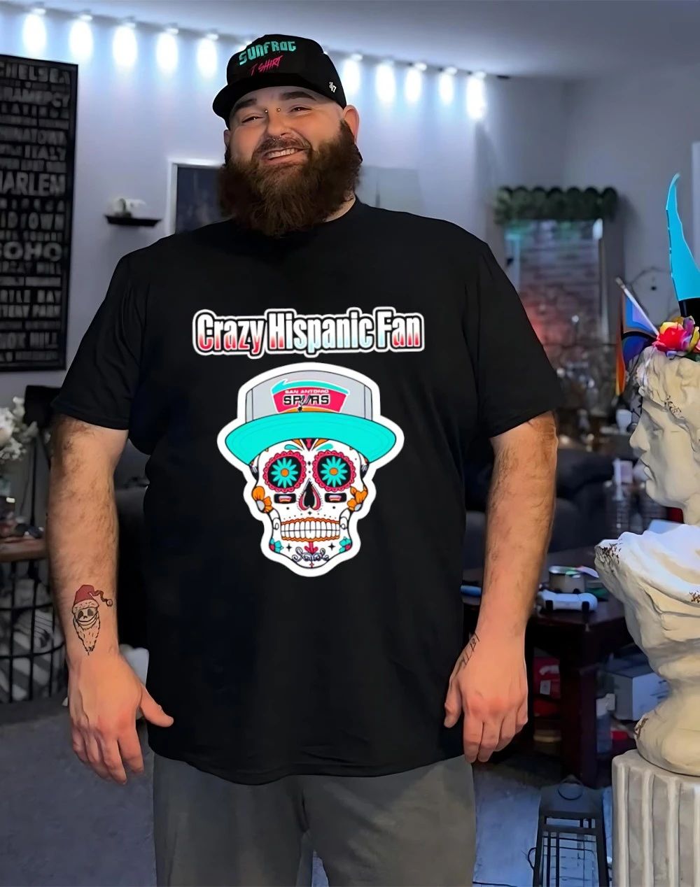 Crazy Hispanic Fan How Can They Afford It We Work Grandma Shirt