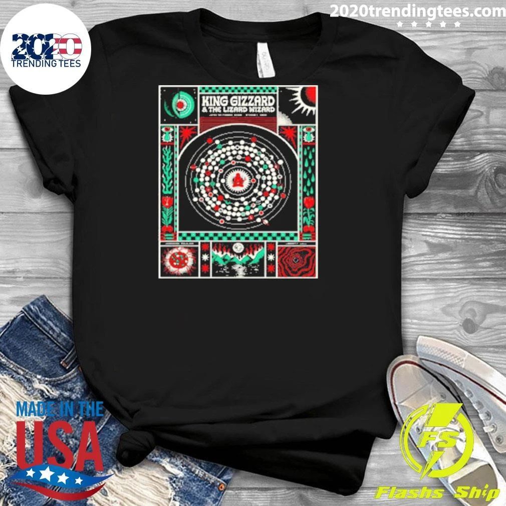 King Gizzard And The Lizard Wizard Sydney Australia 2026 Event Poster At Hordern Pavilion And Liberty Hall On October 14 2026 Shirt
