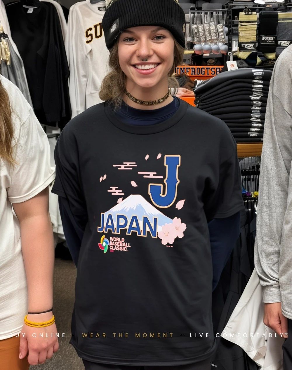 Japan 2026 World Baseball Classic logo shirt