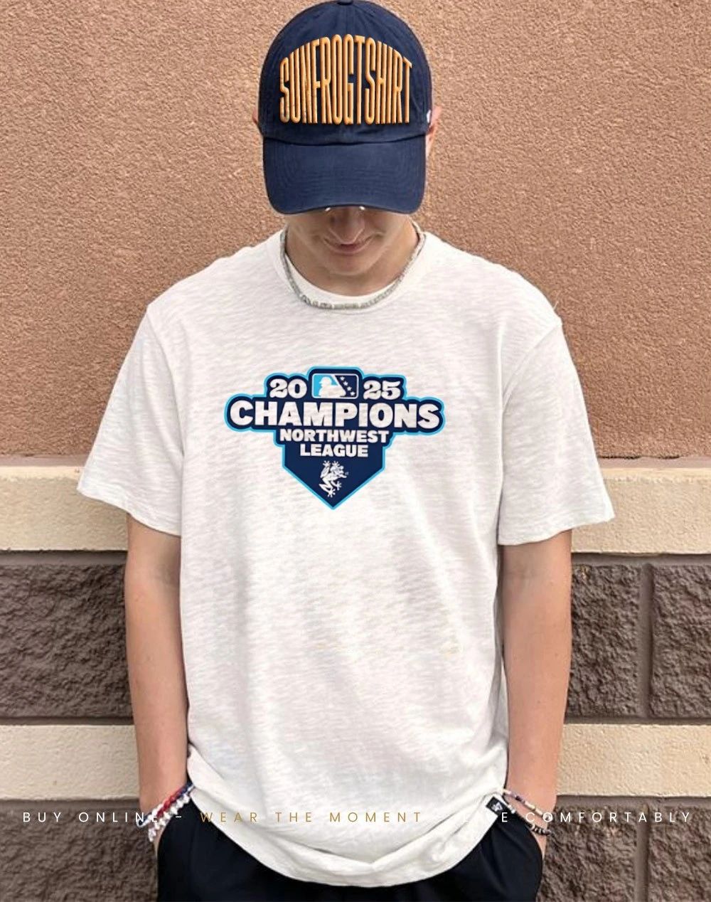 Everett AquaSox 2025 Northwest League Champions Shirt