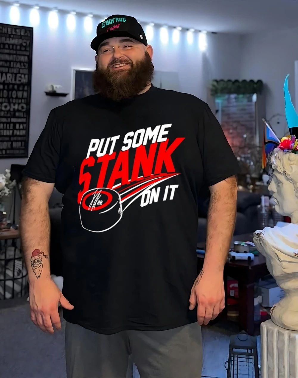 Carolina Hurricanes put some stank on it shirt