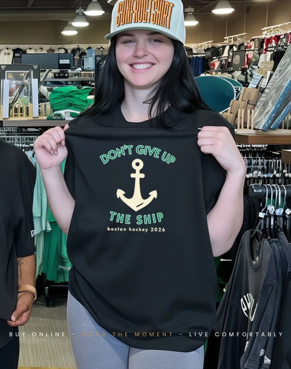 Don’t give up the ship Boston hockey 2026 shirt