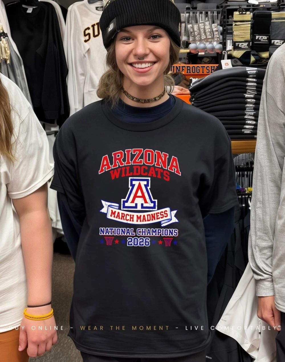 Arizona Wildcats Basketball National Champions 2026 shirt