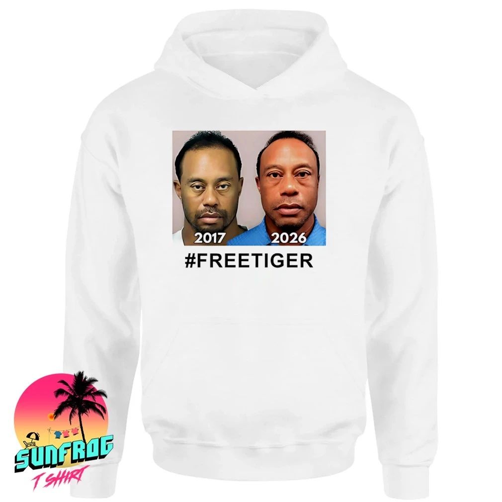 Tiger Woods Mugshot 2017 2026 American Shirt