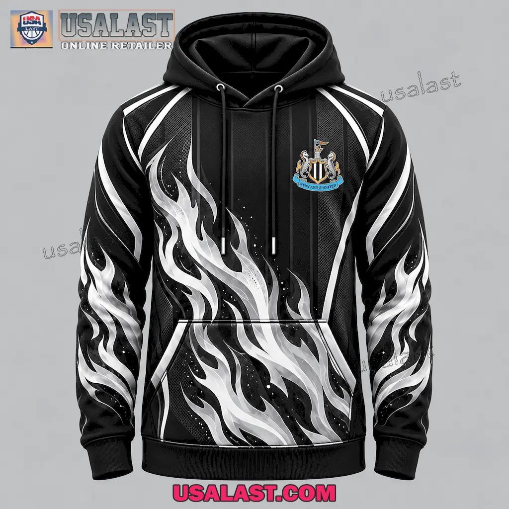 Newcastle United Personalized Tracksuit Hoodie And Jogger Pant Set