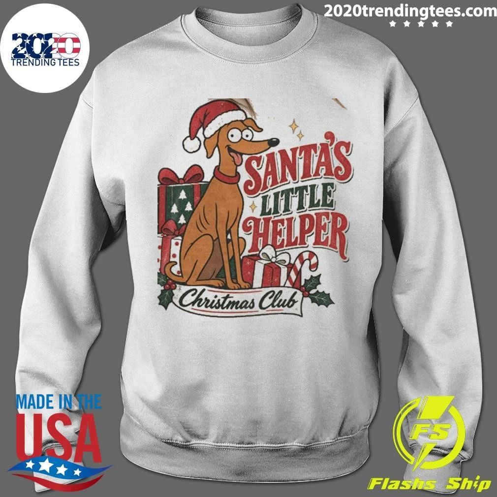 Santa’s Little Helper Christmas Dog Shirt