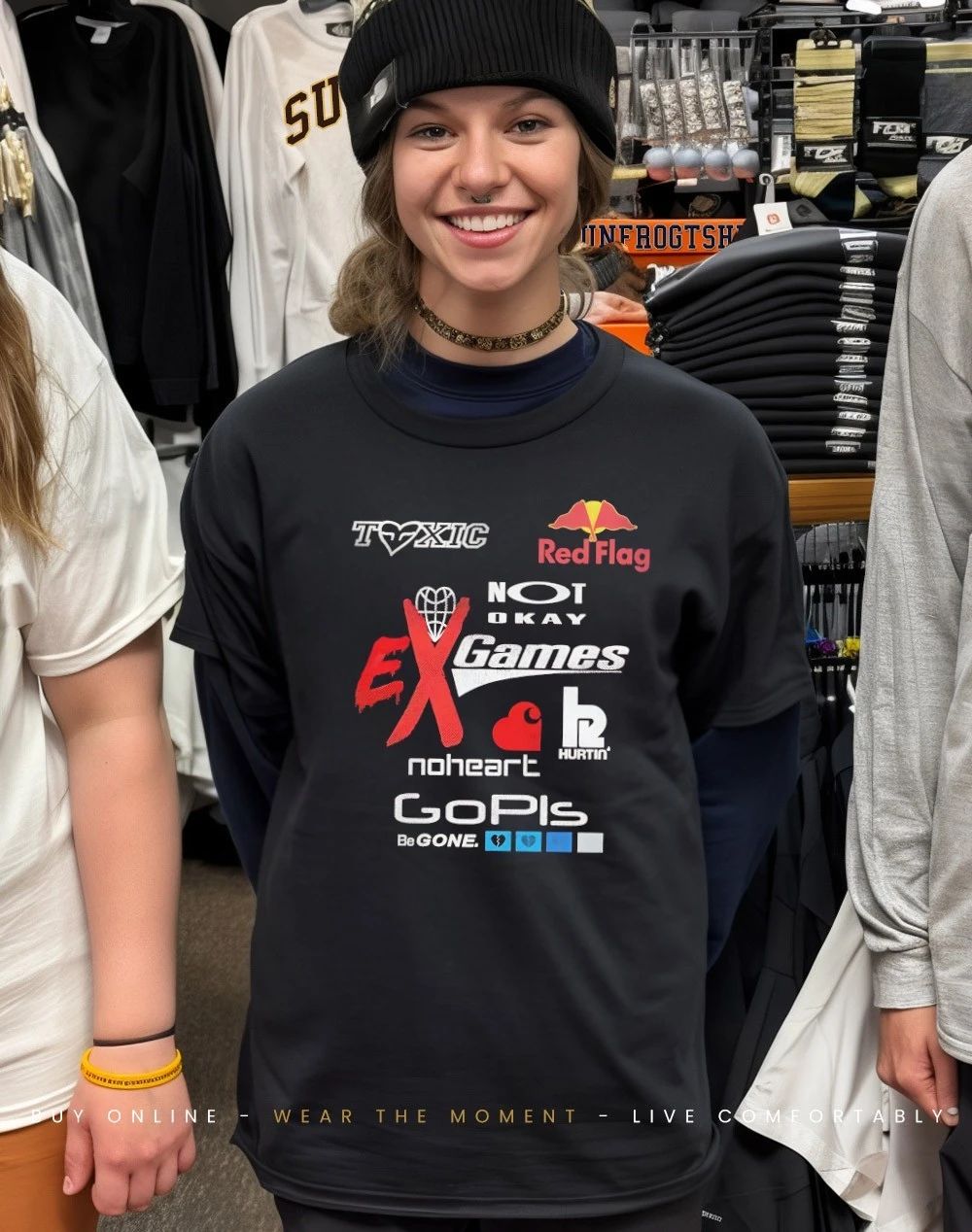 Toxic red flag not okay ex games shirt