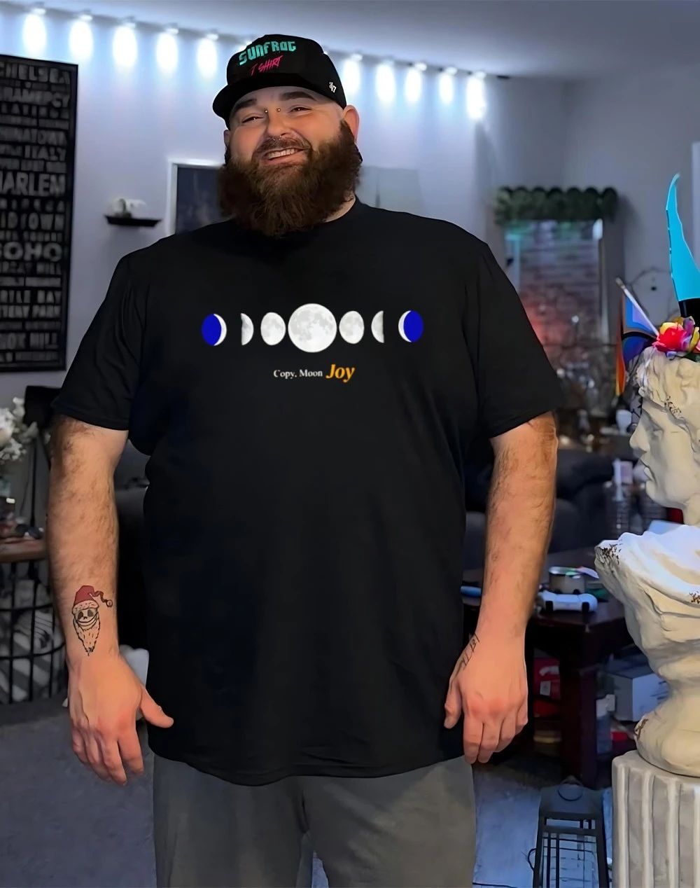 Copy Moon Joy Lunar Quote shirt