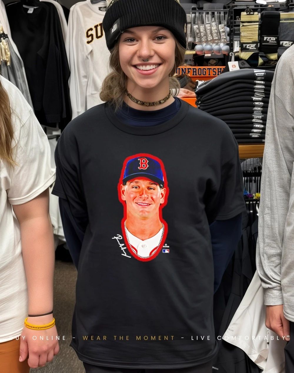 Boston Red Sox Roman Anthony Outerstuff Black Headliner shirt