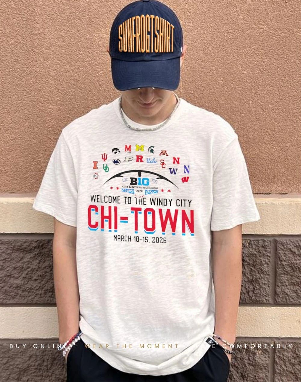 Big Ten 2026 Big Ten Men’s Basketball Tournament Windy City shirt