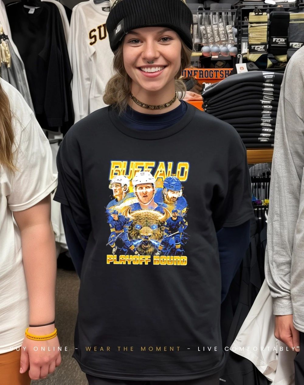 Buffalo Hockey 2026 Playoff Bound graphic shirt
