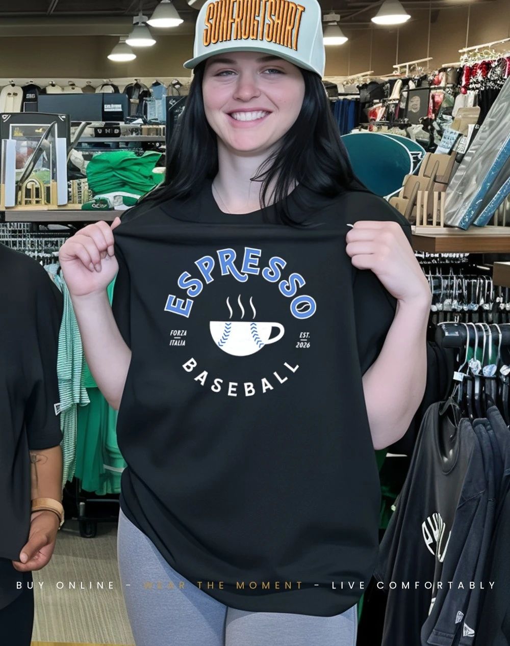 Espresso Baseball Forza Italy 2026 shirt