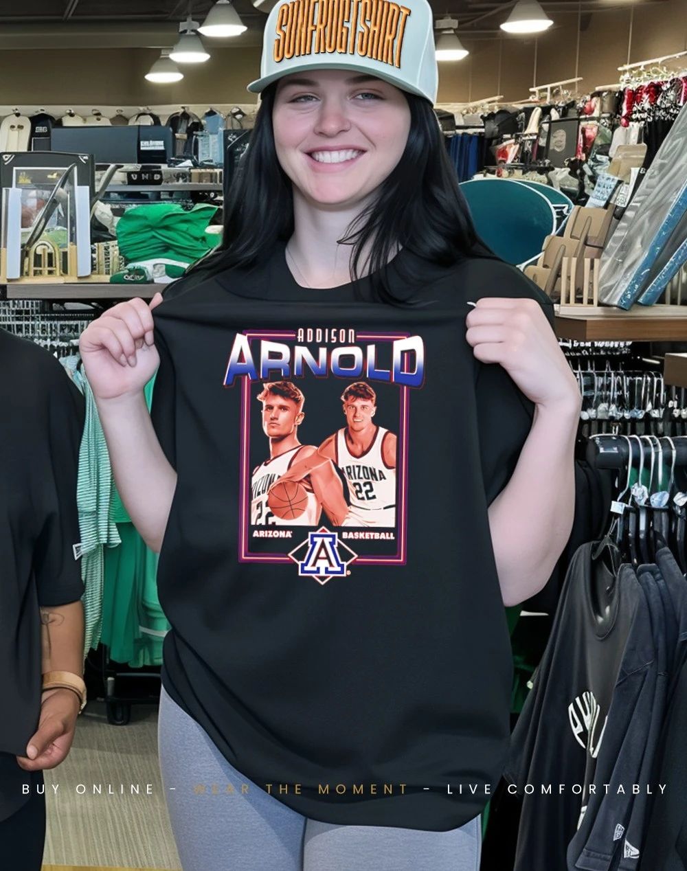 Addison Arnold Arizona Wildcats Illustrated NCAA shirt