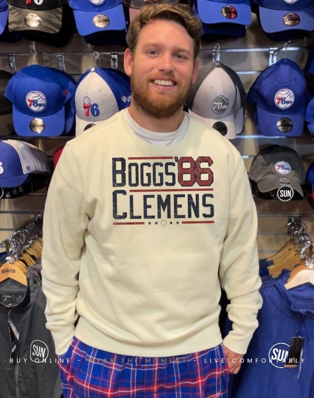 Boggs Clemens ’86 Roger Clemens Boston Red Sox shirt