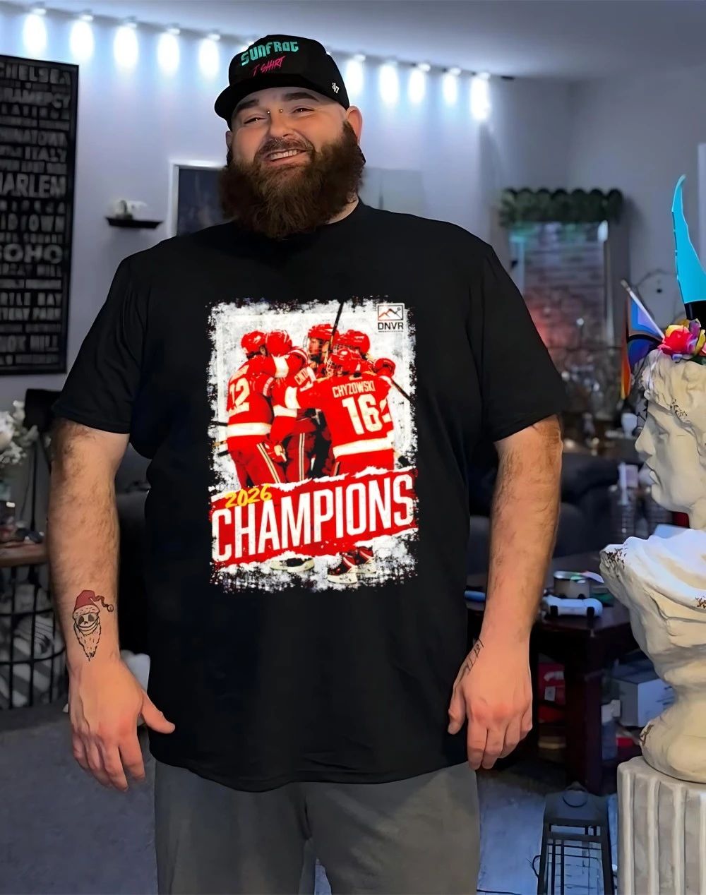 Denver Pioneers Men’s Ice Hockey 10X National Champions graphic shirt