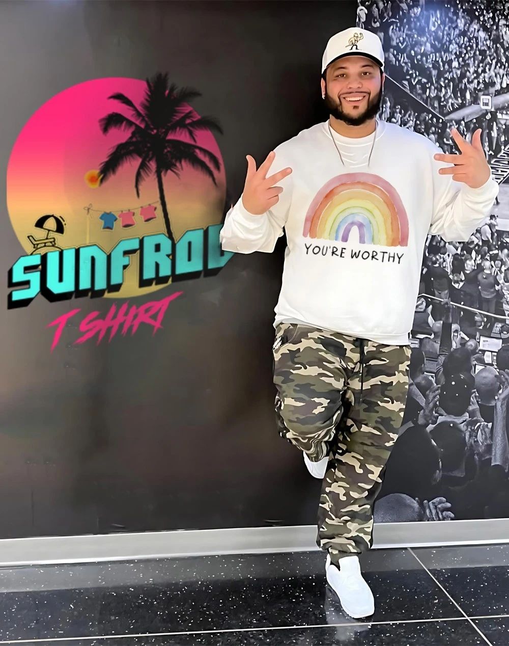 You’re worthy rainbow shirt
