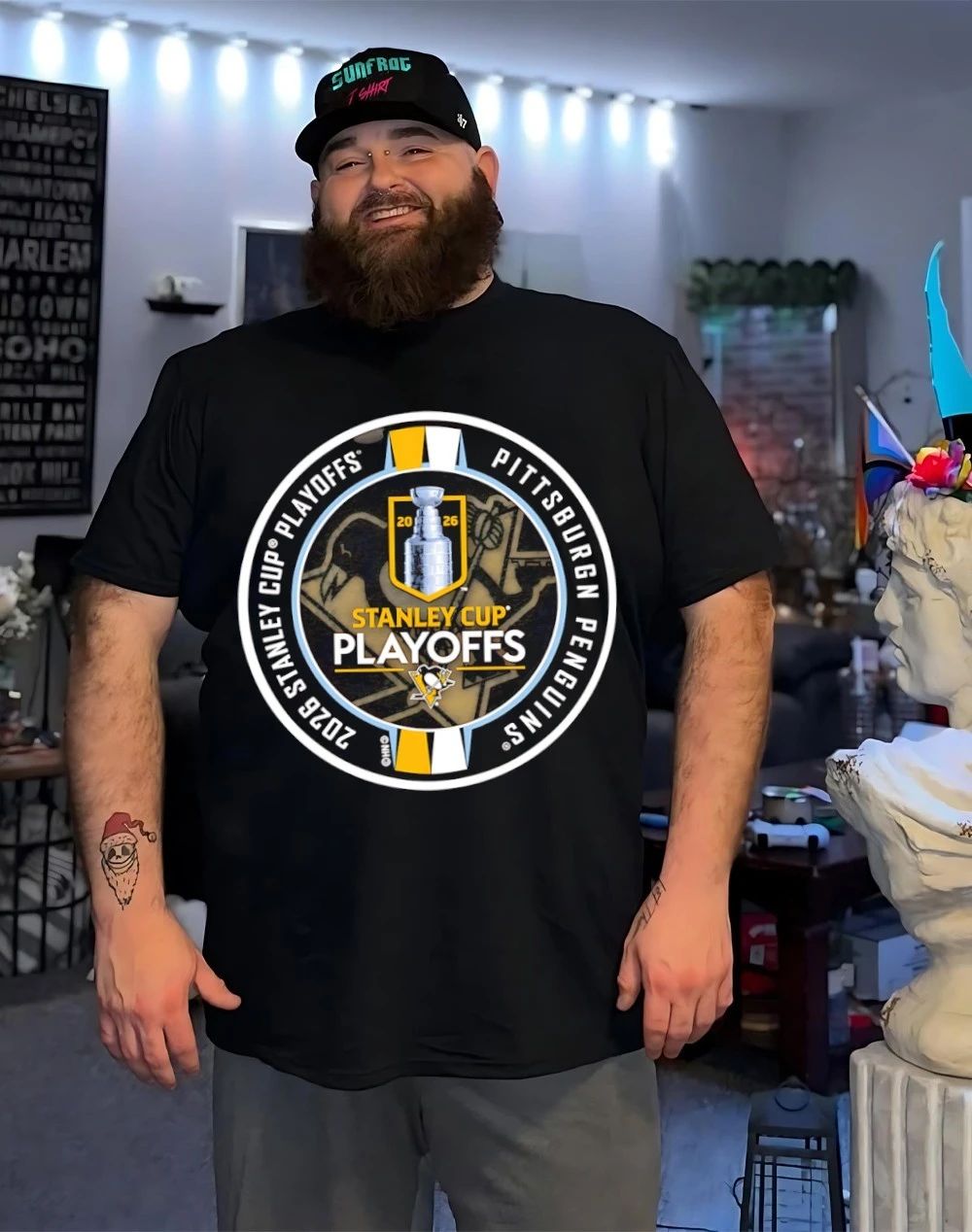 Pittsburgh Penguins 2026 Stanley Cup Playoffs classic logo shirt