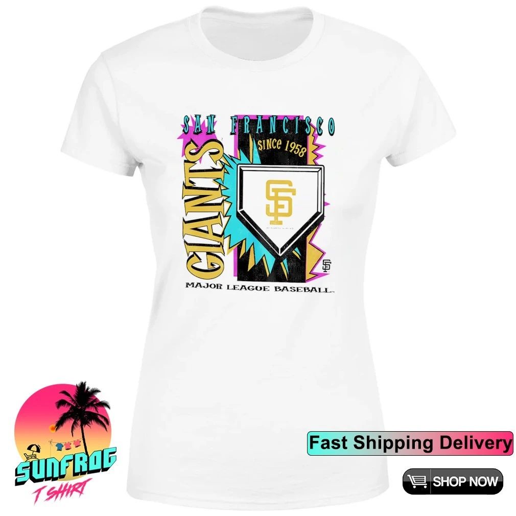 San Francisco Giants MLB Cooperstown Neon Field Shock shirt