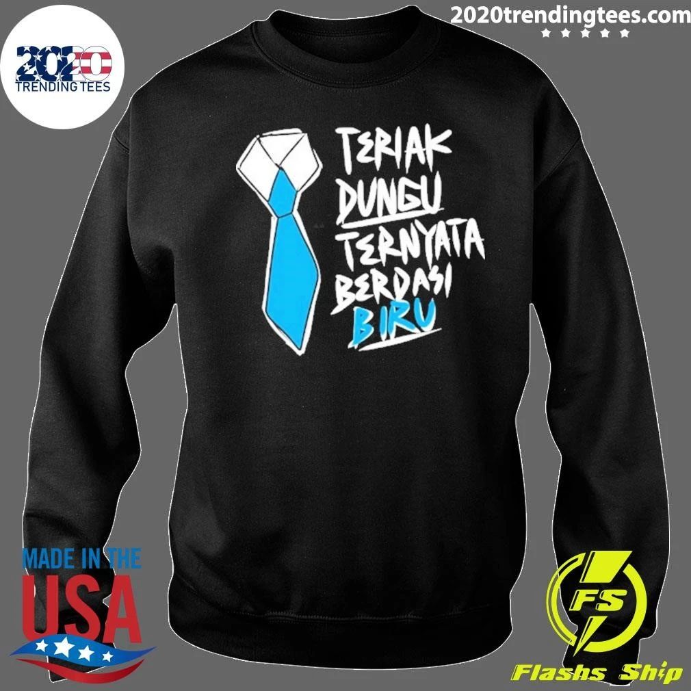 Teriak Dungu Ternyata Berdasi Biru Indonesian Meme Shirt