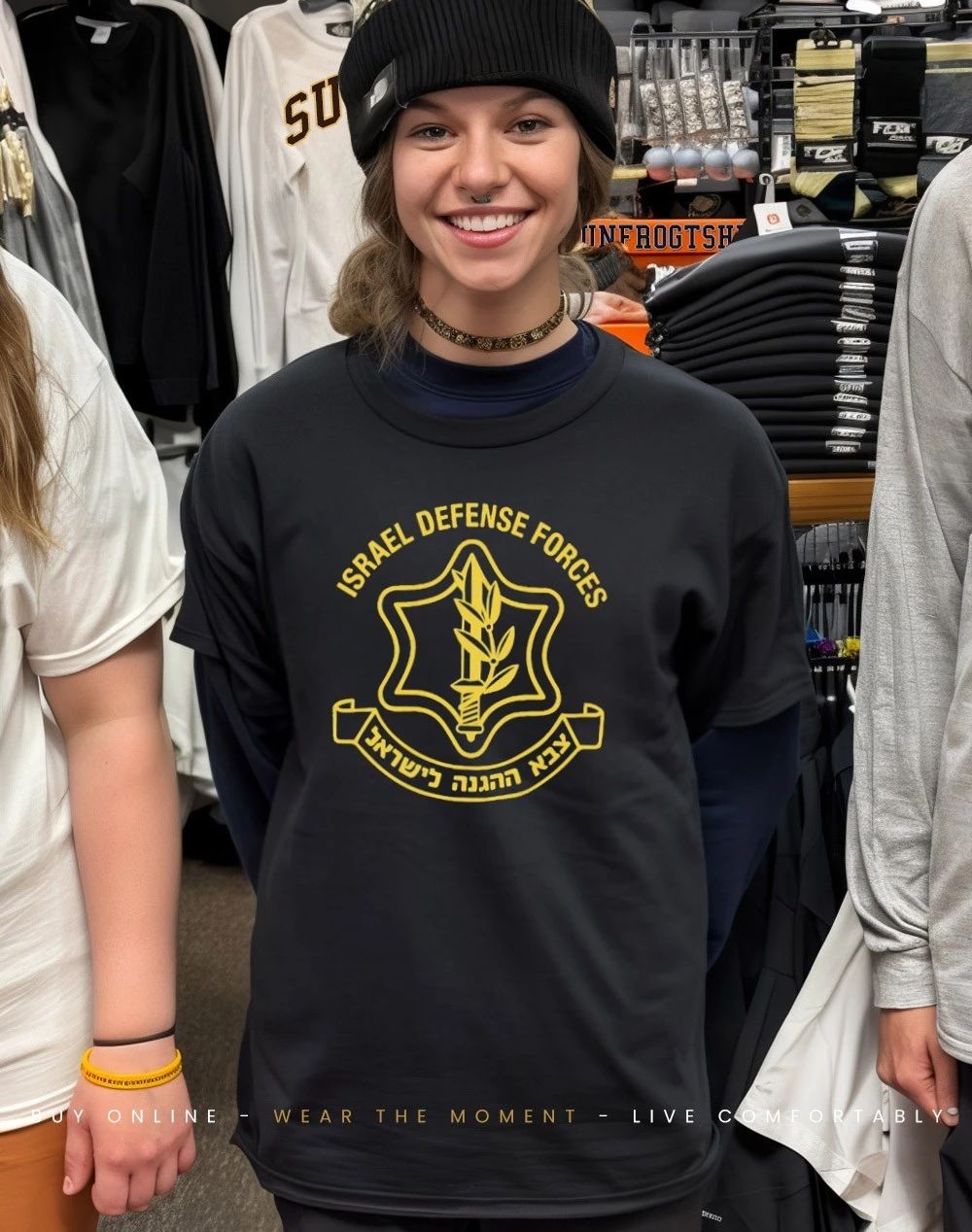 Cole Allen IDF 2026 logo shirt