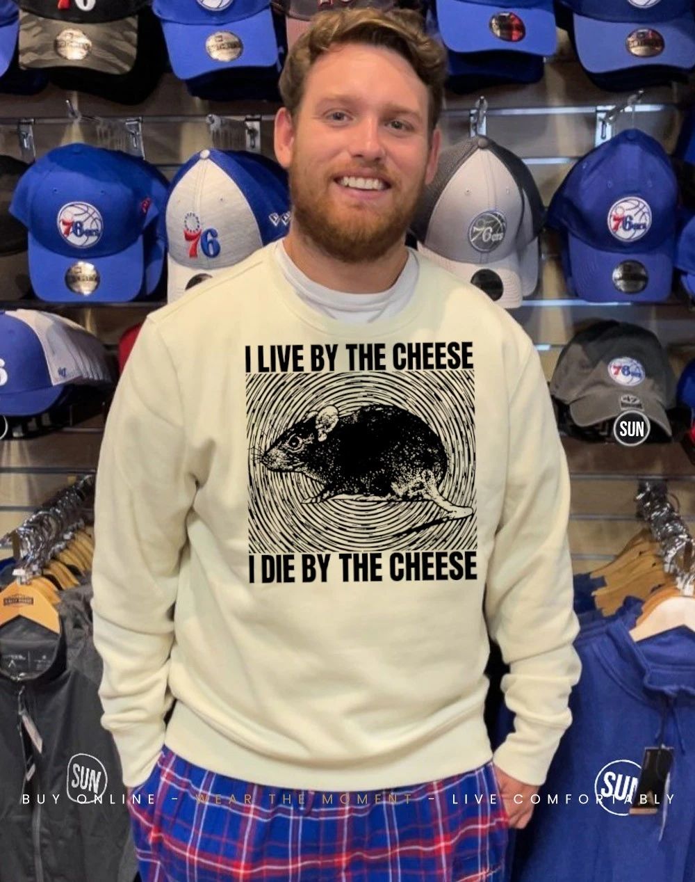 Rat I live by the cheese I die by the cheese shirt