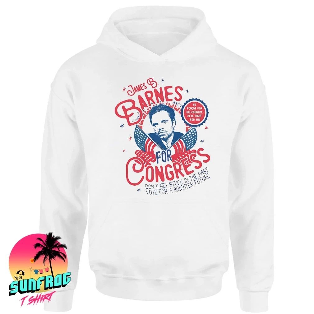 James Barnes for congress don’t get stuck in the past vote for a brighter future shirt