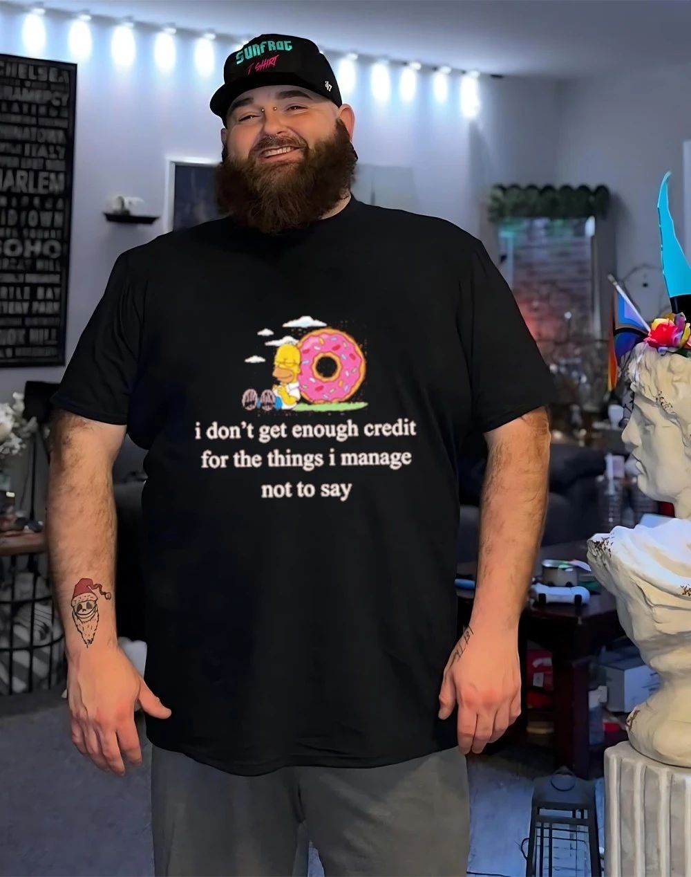 The Simpsons I don’t get enough credit for the things I manage not to say shirt