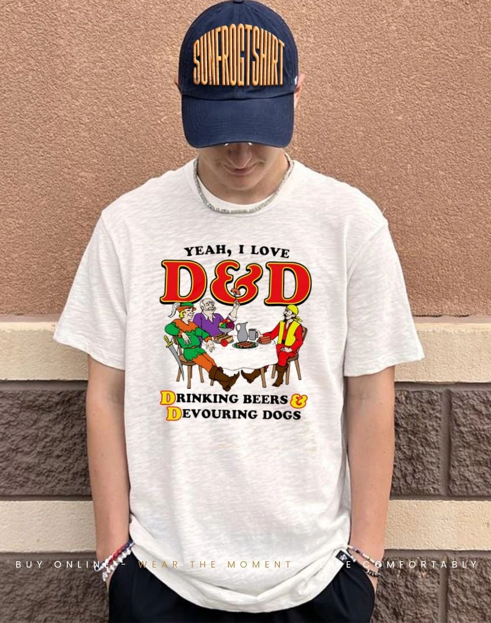 Yeah I Love D&D Drinking Beers & Devouring Dogs shirt