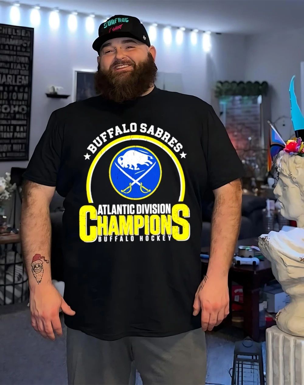 Buffalo Sabres Atlantic Division Champions 2026 Logo shirt