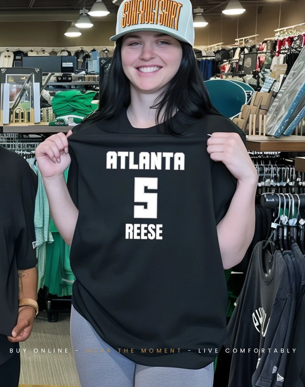Angel Reese Atlanta Dream WNBA number and name shirt