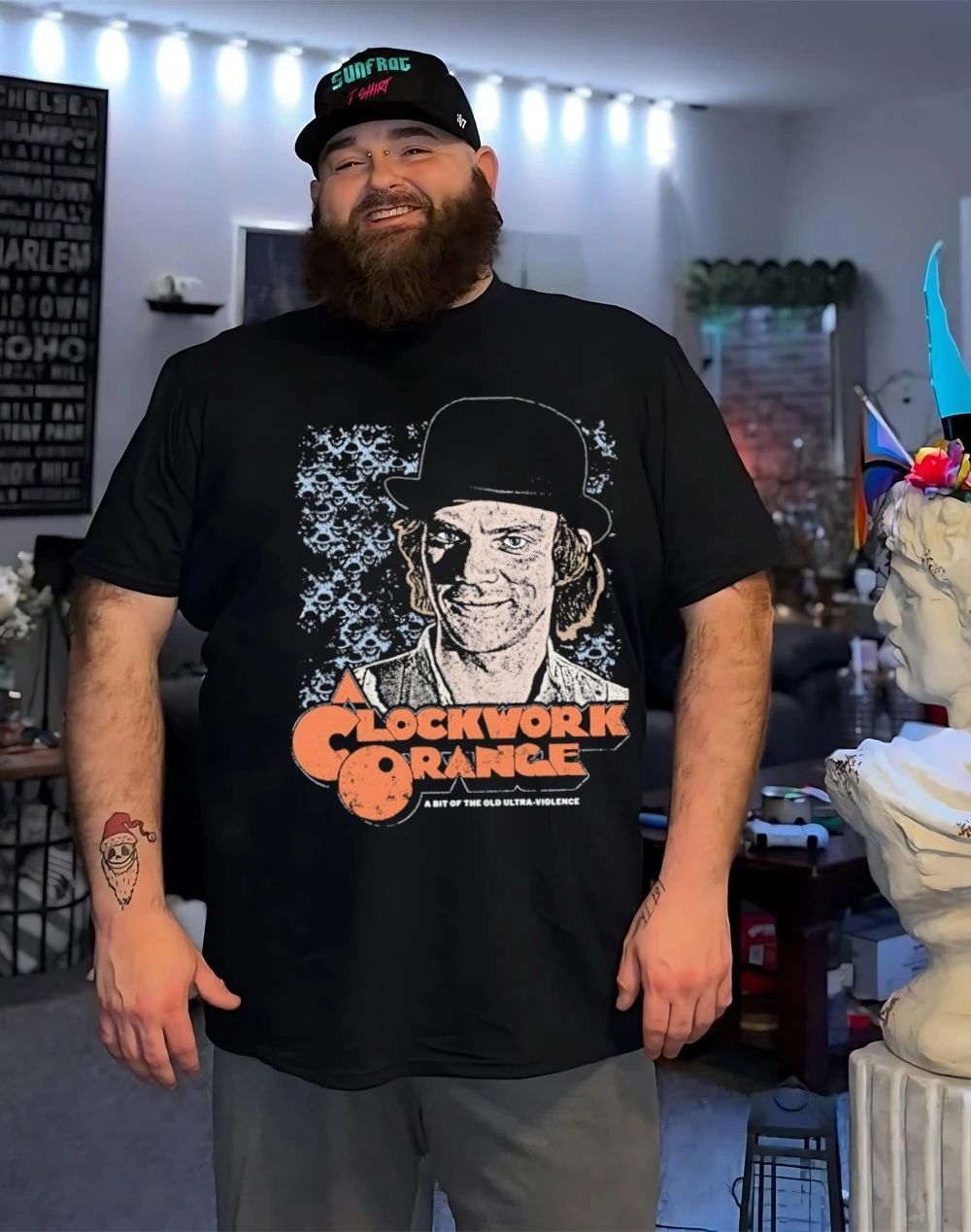 Alex DeLarge A Clockwork Orange a bit of the old ultra-violence shirt