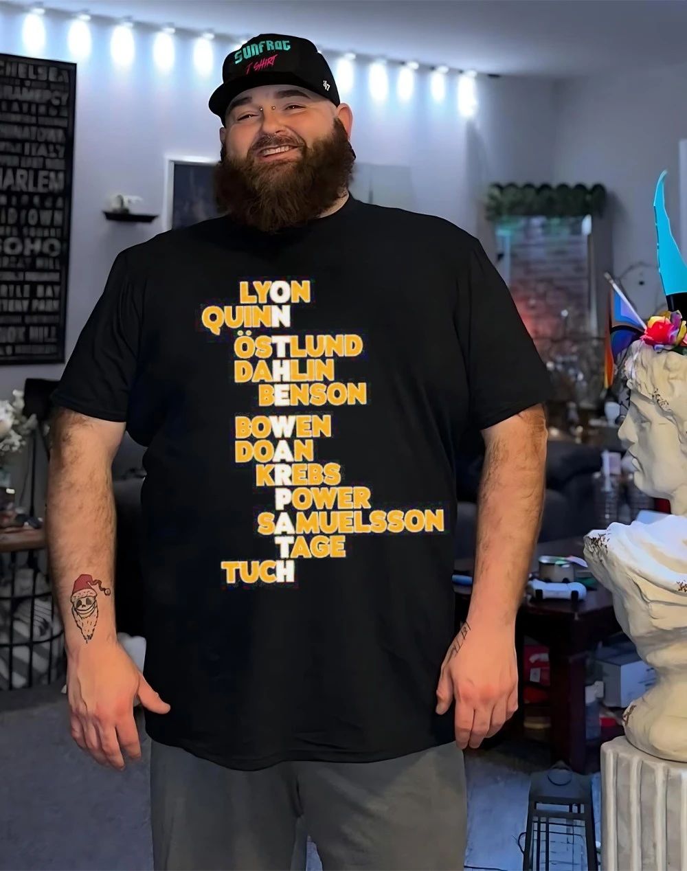 Buffalo Sabres on the Warpath Players Roster 2026 shirt