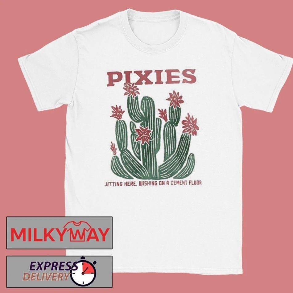 Pixies P40 Asia Tour 2026 Exclusive Merch Cactus Crop shirt