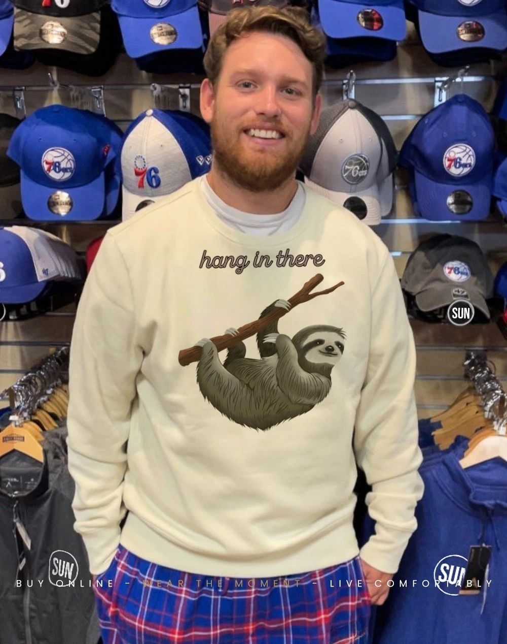 Sloth hang in there shirt