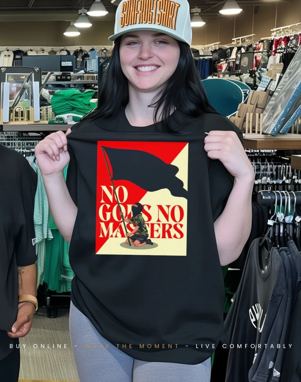 Anarchism children no Gods no masters shirt
