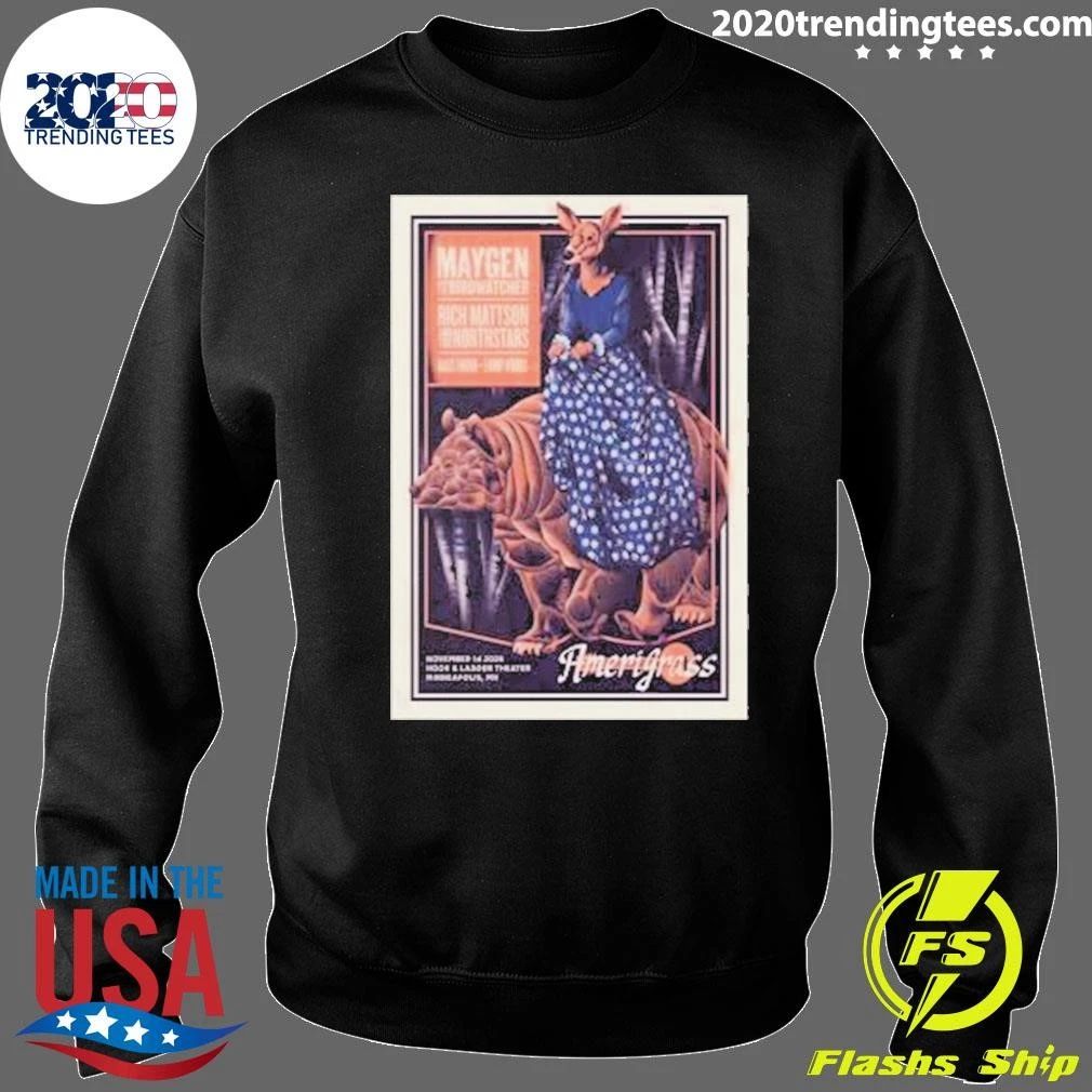 Maygen And The Birdwatcher Minneapolis Tour On November 14 2026 Shirt