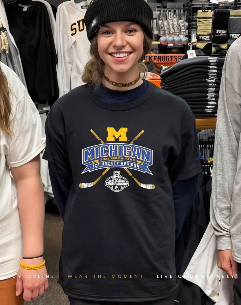 Michigan Wolverines 2026 NCAA Division I Men’s Ice Hockey Regional shirt
