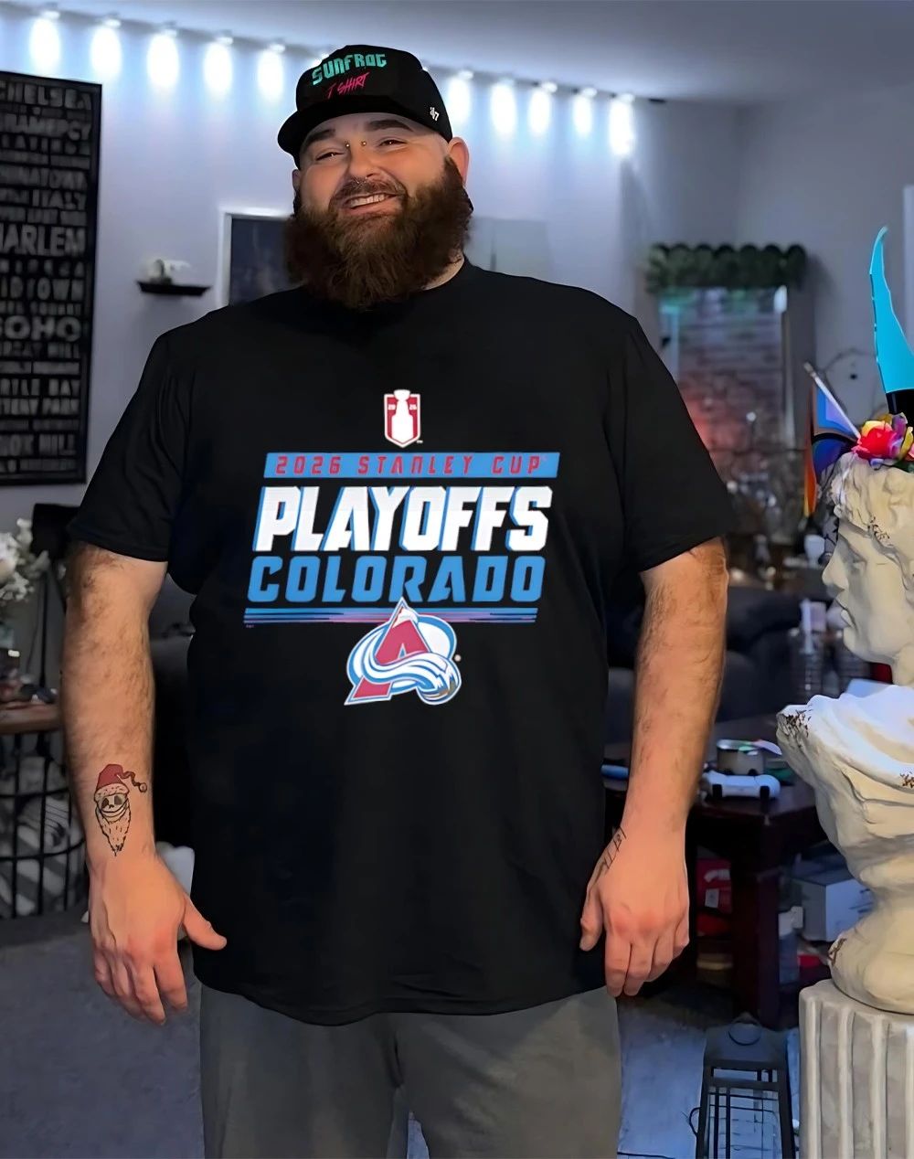Colorado Avalanche 2026 Stanley Cup Playoffs Bold shirt