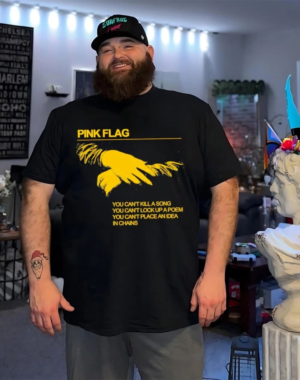 Pink Flag You Can’t Kill A Song shirt