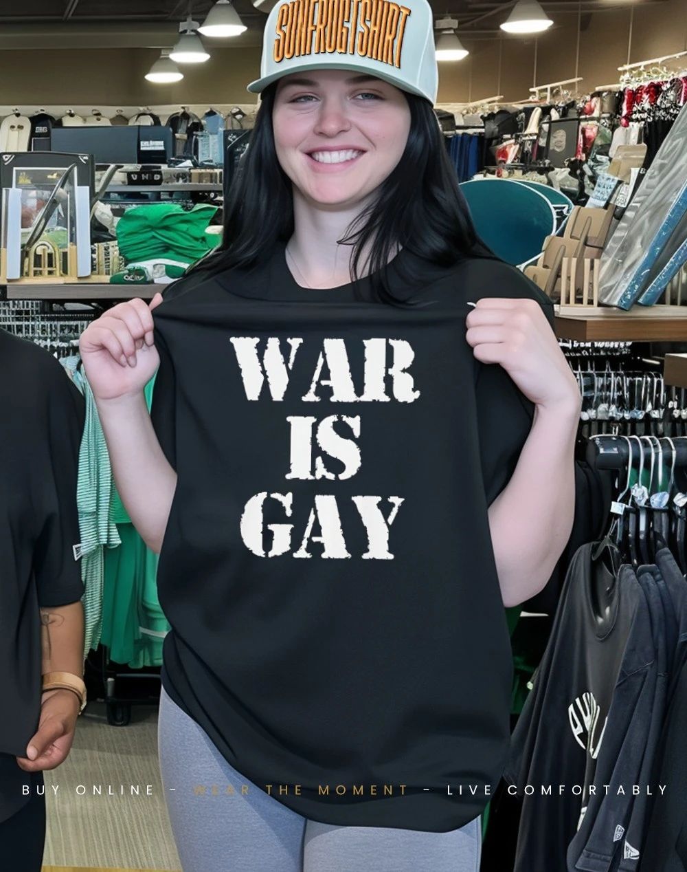 War Is Gay graphic shirt