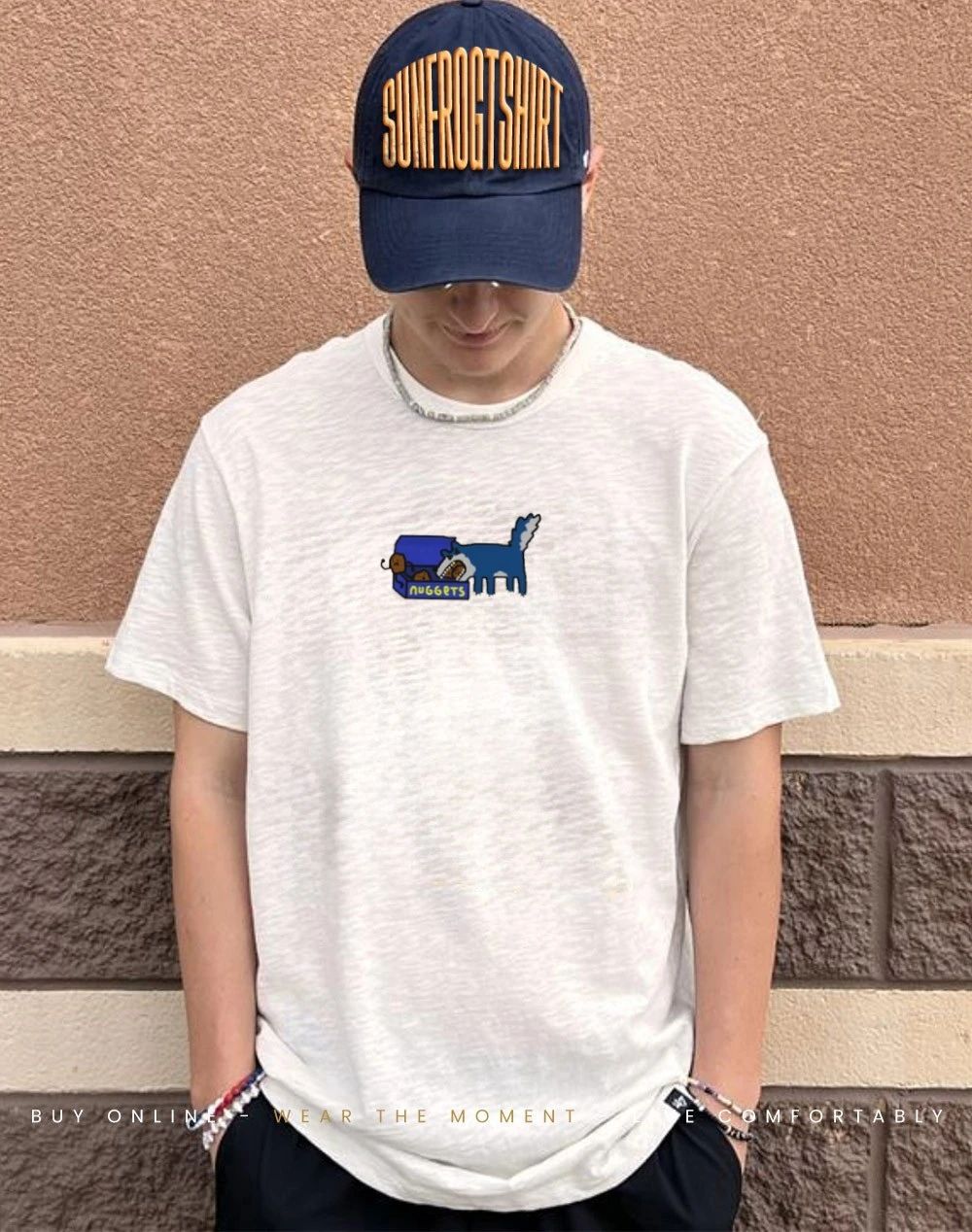 Wolves Eating Nuggets NBA paint shirt
