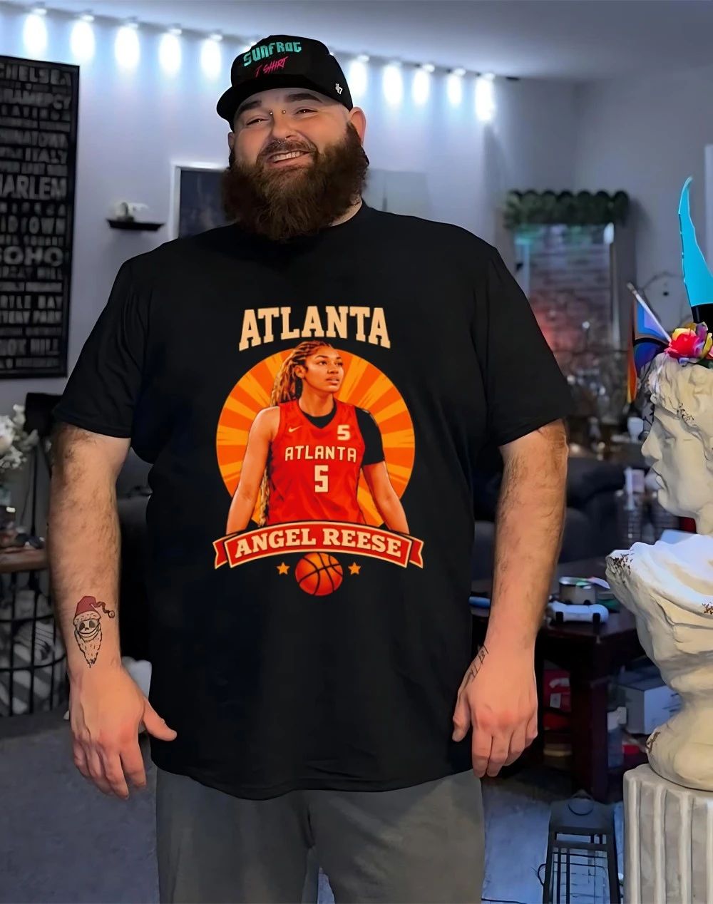 Angel Reese Atlanta Dream WNBA Basketball shirt