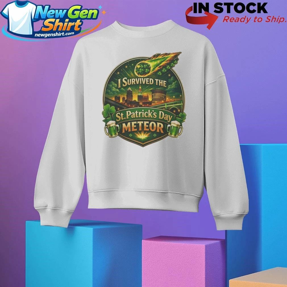 I Survived the St. Patrick’s Day Meteor Shirt – Ohio 2026