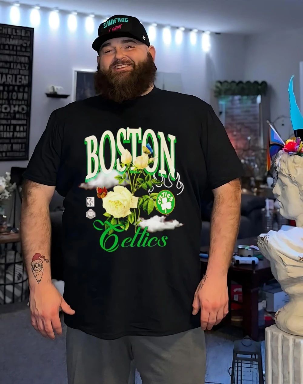 Boston Celtics Floral 2026 Graphic shirt