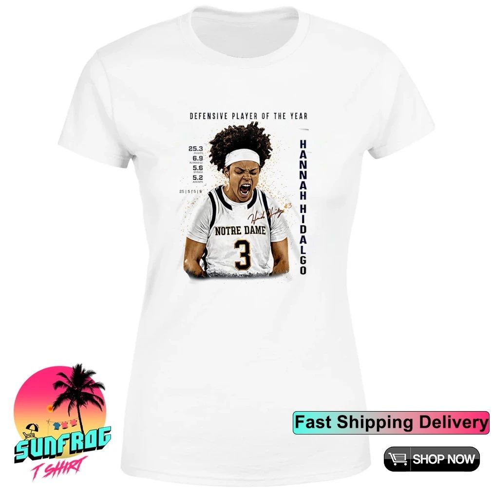 Hannah Hidalgo 2026 Defensive Player of the Year shirt