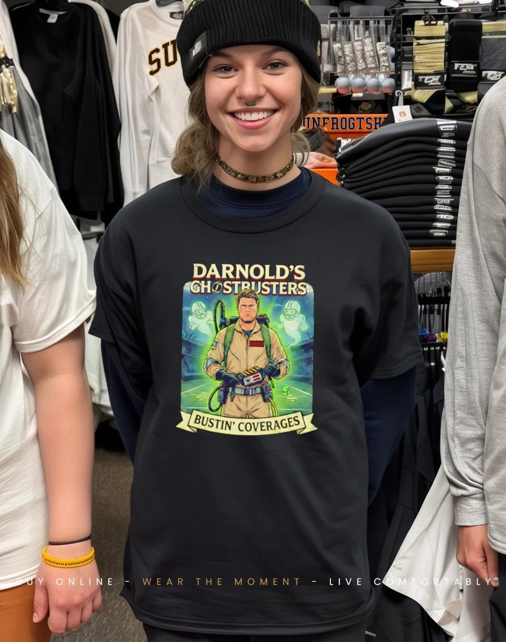 Sam Darnold Ghostbusters Seattle Football shirt