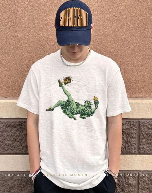No Kings Statue Of Liberty graphic shirt
