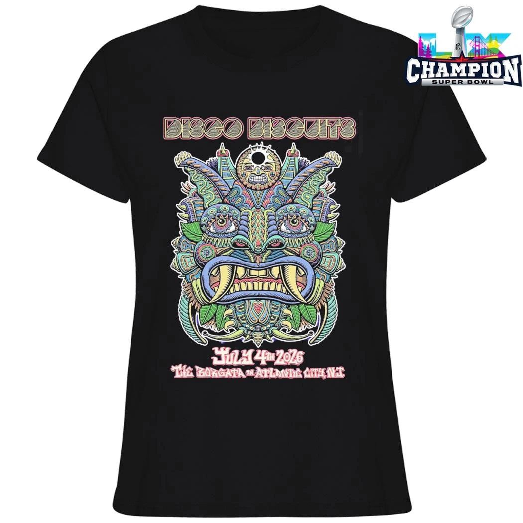 The Disco Biscuits Atlantic City New Jersey 2026 Venue At The Borgata On July 4 2026 Shirt