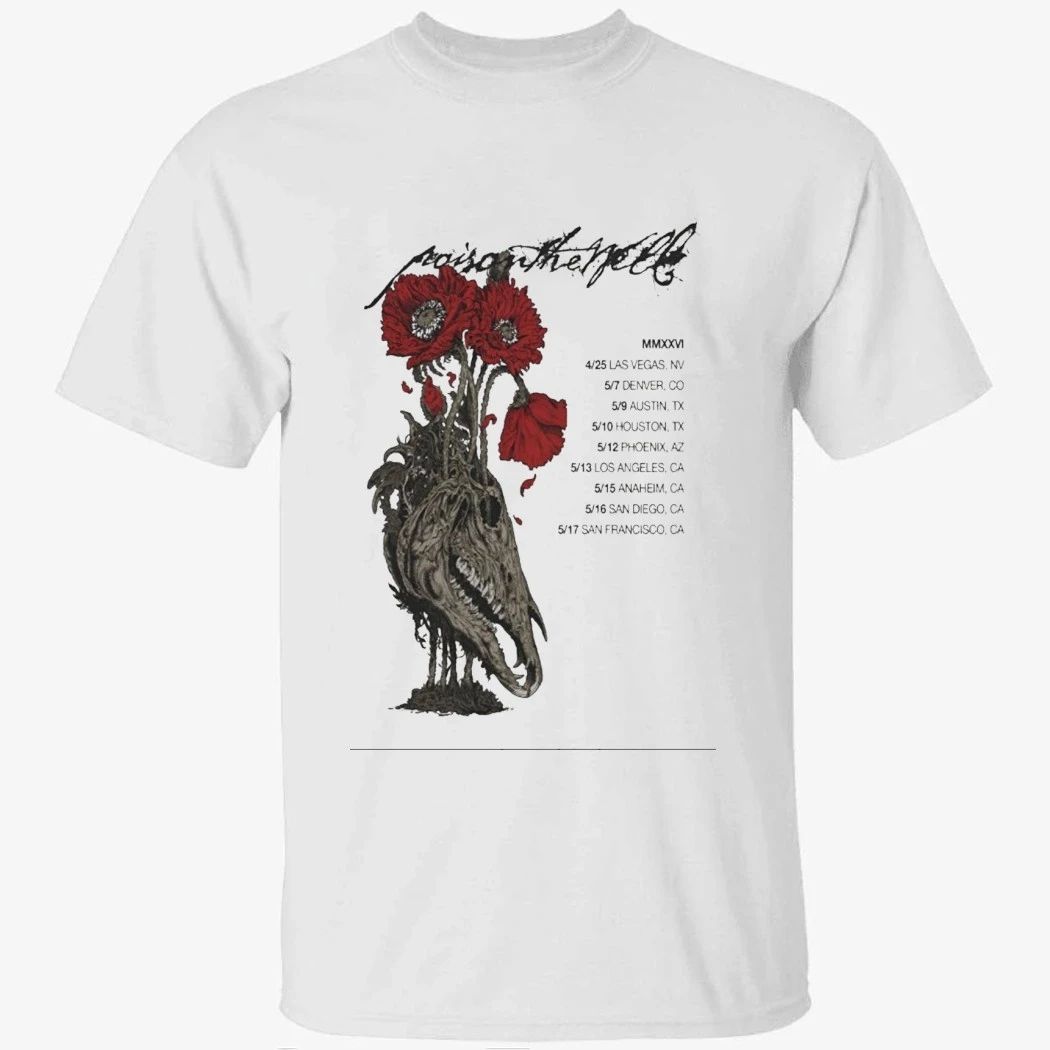 Poison The Well Peace In Place Tour 2026 Shirt